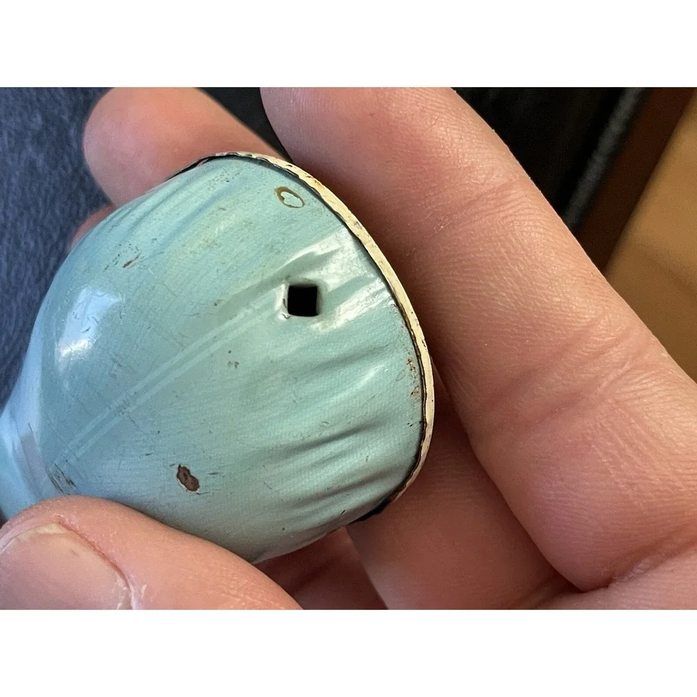Vintage Metal Toy Mouse